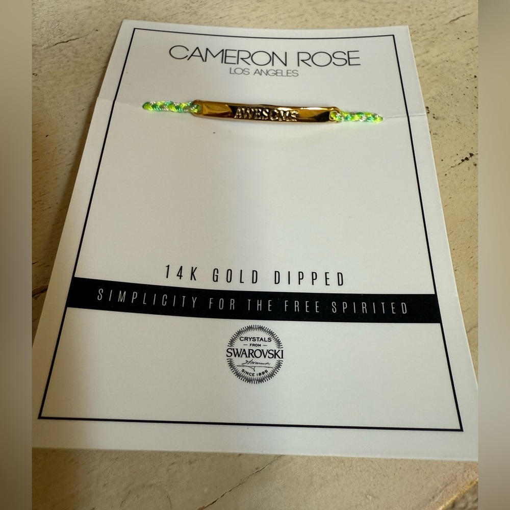 Cameron Rose “Awesome” Kids Bracelet